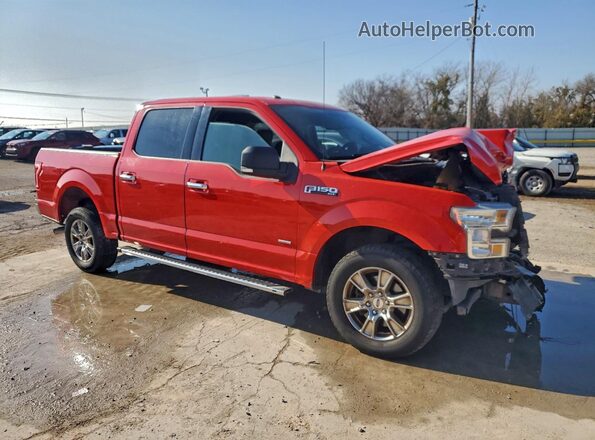 1FTEW1CG5GKD78543 2016 FORD F150 Red Front right
