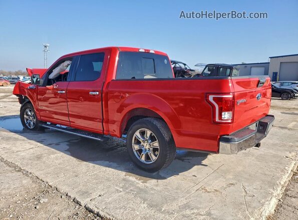 1FTEW1CG5GKD78543 2016 FORD F150 Red Rear left