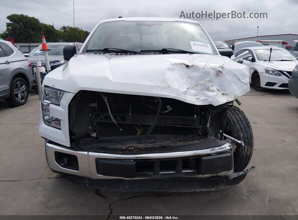 1FTEW1CG5GKF46598 2016 FORD F150 White Widok z przodu