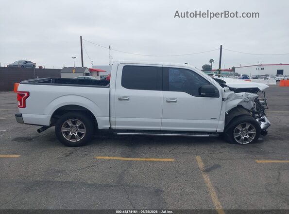 1FTEW1CG7GKD32938 2016 FORD F150 Белый Вид задней части салона