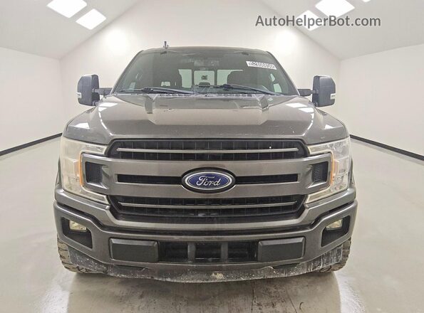 1FTEW1CG7JKE14031 2018 FORD F150 Gray Դիմացի տեսք