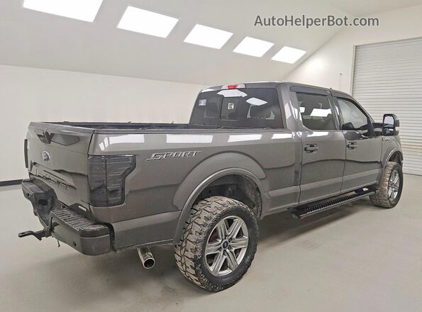1FTEW1CG7JKE14031 2018 FORD F150 Gray Հետևի աջ