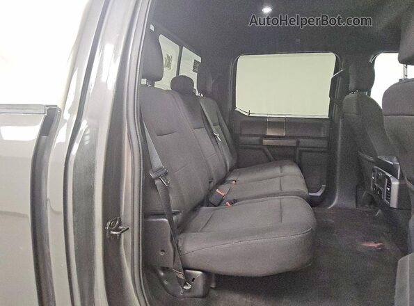 1FTEW1CG7JKE14031 2018 FORD F150 Gray Հետևի նստատեղերի տեսք