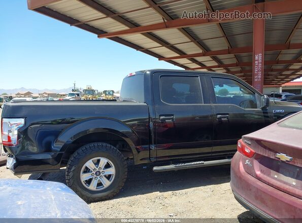 1FTEW1CG8GFA17283 2016 FORD F150 Black Widok wnętrza z tyłu