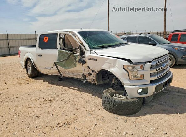 1FTEW1CG8GFC58678 2016 FORD F150 White Delantero derecho