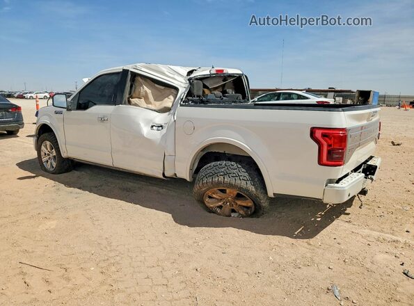 1FTEW1CG8GFC58678 2016 FORD F150 White Trasero izquierdo