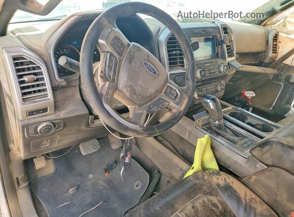 1FTEW1CG8GFC58678 2016 FORD F150 White Vista del salpicadero