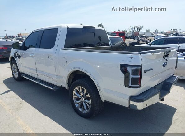 1FTEW1CG8GKD11550 2016 FORD F150 Белый Задняя левая четверть