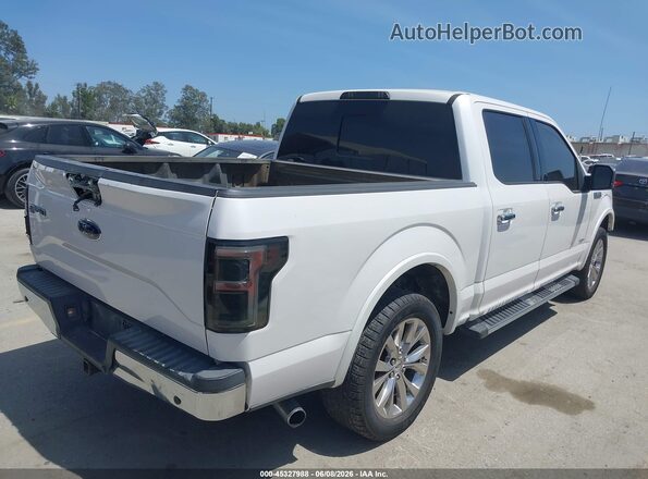 1FTEW1CG8GKD11550 2016 FORD F150 Белый Задняя правая четверть