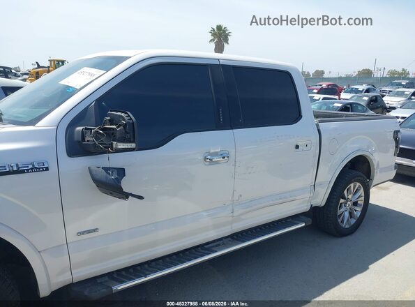 1FTEW1CG8GKD11550 2016 FORD F150 Белый Вид спереди