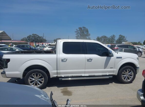1FTEW1CG8GKD11550 2016 FORD F150 Белый Вид задней части салона