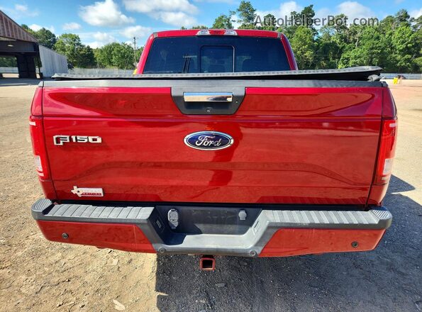 1FTEW1CG8GKD28655 2016 FORD F150 Красный 