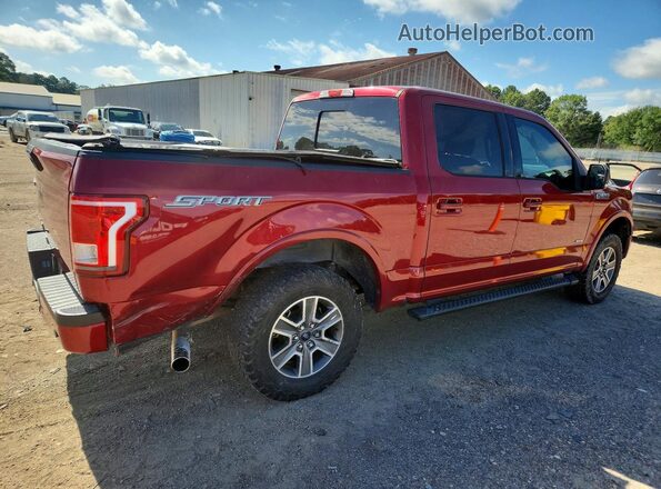 1FTEW1CG8GKD28655 2016 FORD F150 Красный 