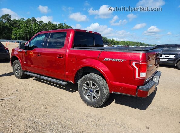 1FTEW1CG8GKD28655 2016 FORD F150 Красный 
