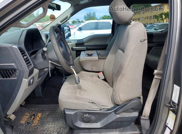 1FTEW1CG9HKC84733 2017 FORD F150 Gray 