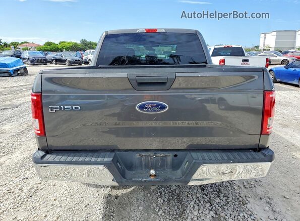 1FTEW1CG9HKC84733 2017 FORD F150 Gray 