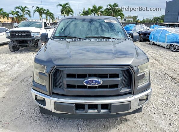 1FTEW1CG9HKC84733 2017 FORD F150 Gray 
