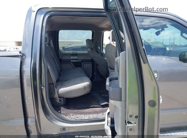 1FTEW1CP0GKD51573 2016 FORD F150 Gray VIN կոդի պիտակի տեսք