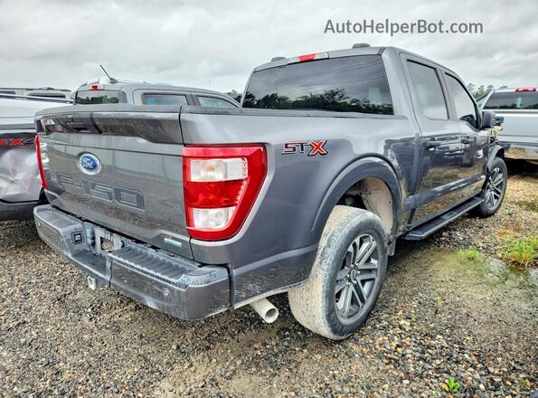 1FTEW1CP0MKE92025 2021 FORD F150 Charcoal 