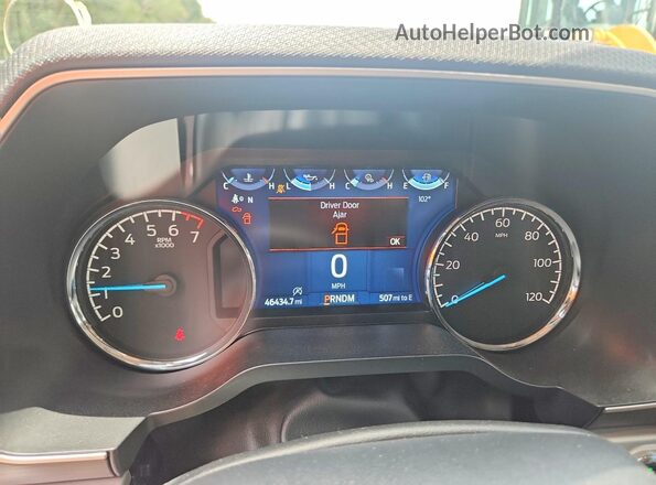 1FTEW1CP0NKD75157 2022 FORD F150 Серебряный Вид щитка приборов