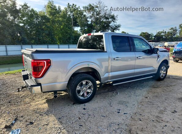 1FTEW1CP0NKD75157 2022 FORD F150 Серебряный Задняя правая четверть