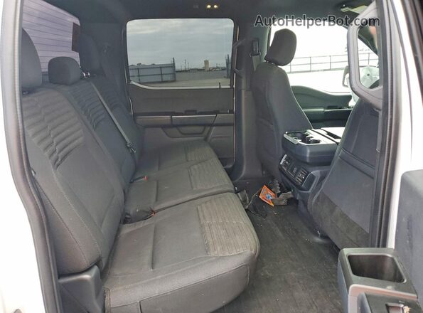 1FTEW1CP0NKE58247 2022 FORD F150 White Вид задніх сидінь