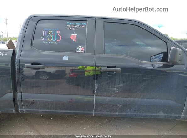 1FTEW1CP0PKD60435 2023 FORD F150 Black Rear interior view