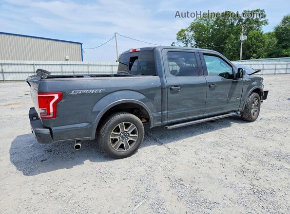 1FTEW1CP1GFD48187 2016 FORD F150 Gray 