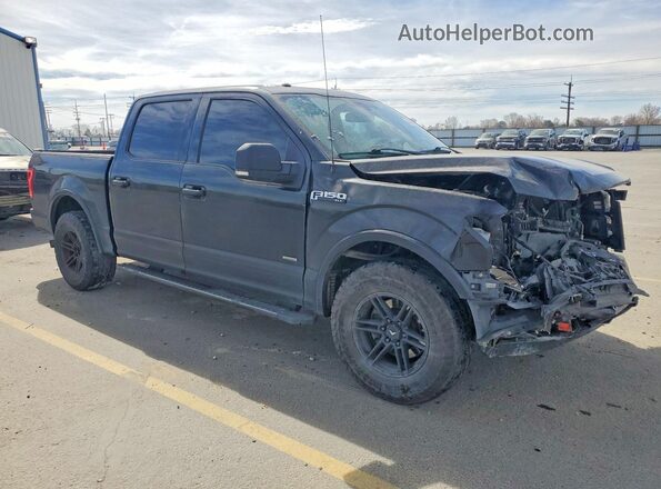 1FTEW1CP1GKF52852 2016 FORD F150 Gray წინა მარჯვენა