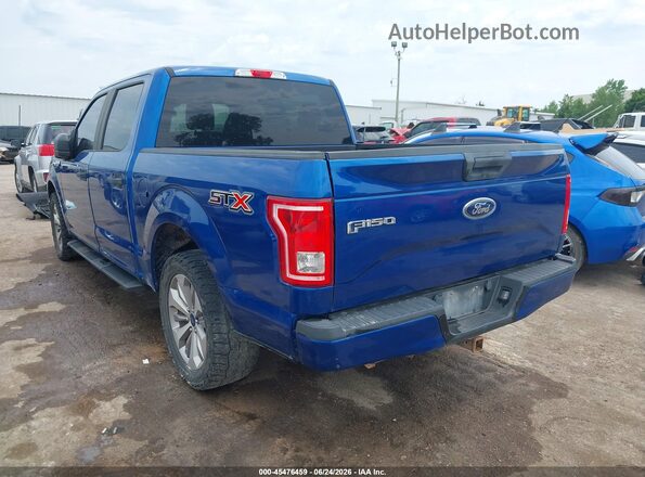1FTEW1CP1HKE14083 2017 FORD F150 Black Trasero izquierdo