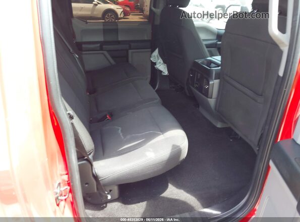 1FTEW1CP1HKE14598 2017 FORD F150 Red VIN კოდის სტიკერის ხედი