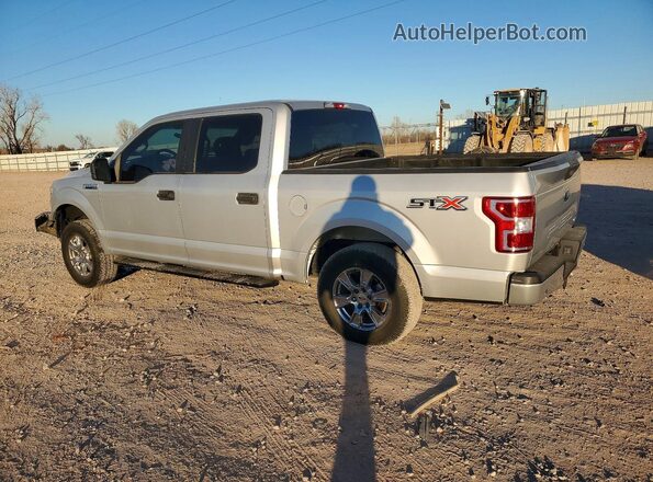 1FTEW1CP1JKF54169 2018 FORD F150 Silver Rear left