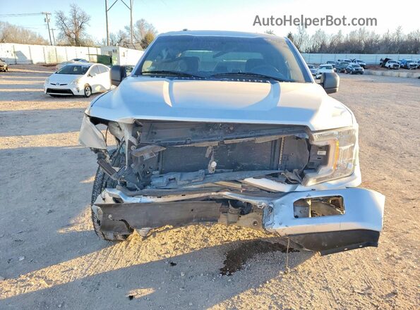 1FTEW1CP1JKF54169 2018 FORD F150 Silver Front view