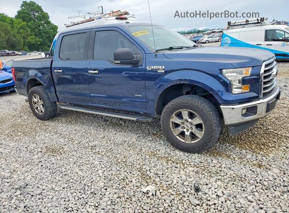 1FTEW1CP2HFA56470 2017 FORD F150 Blue 