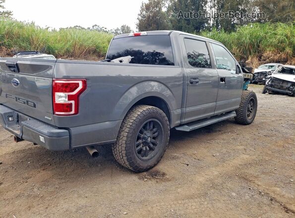 1FTEW1CP2JFB72175 2018 FORD F150 Gray Rear right