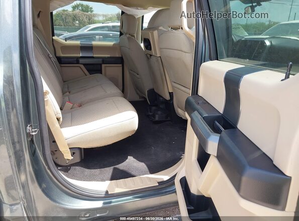 1FTEW1CP2JKC20975 2018 FORD F150 Green Вид наклейки з VIN-кодом