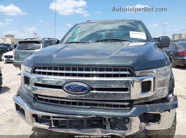 1FTEW1CP2JKC20975 2018 FORD F150 Green Вид щитка приладів