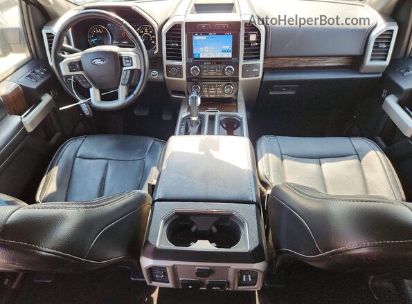 1FTEW1CP2JKC20992 2018 FORD F150 Silver Вид панелі приладів