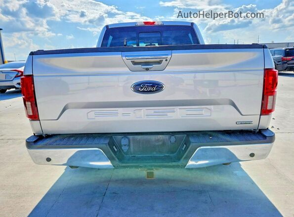 1FTEW1CP2JKC20992 2018 FORD F150 Silver Вид ззаду