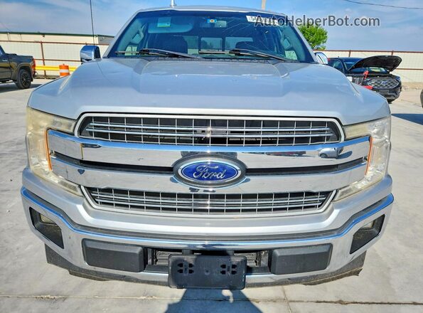 1FTEW1CP2JKC20992 2018 FORD F150 Silver Вид спереду