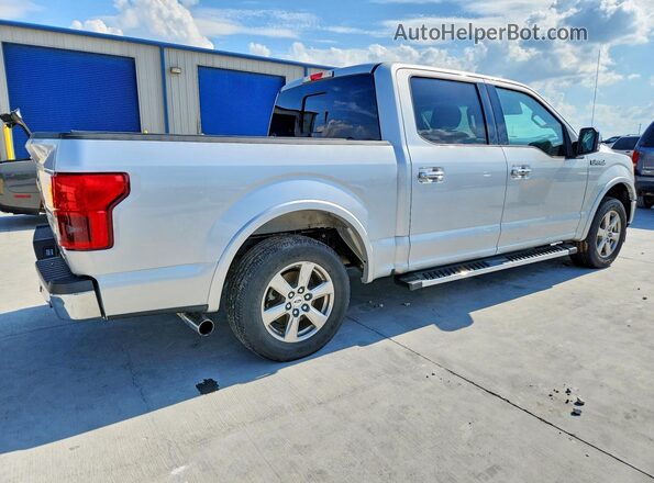 1FTEW1CP2JKC20992 2018 FORD F150 Silver Задня права чверть