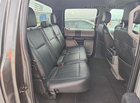 1FTEW1CP2LKD87310 2020 FORD F150 Gray Vista de los asientos traseros