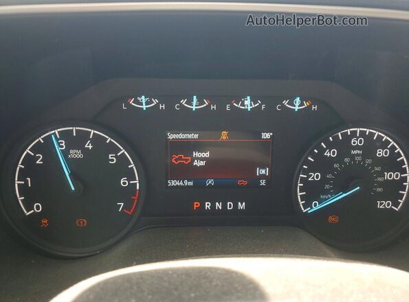 1FTEW1CP2PKE61427 2023 FORD F150 Gray Instrument cluster view
