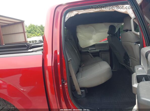 1FTEW1CP3HFA80390 2017 FORD F150 Red VIN კოდის სტიკერის ხედი