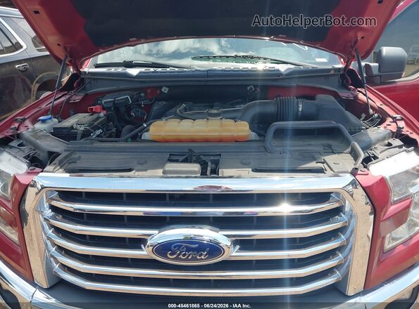 1FTEW1CP3HFA80390 2017 FORD F150 Red უკანა ხედი