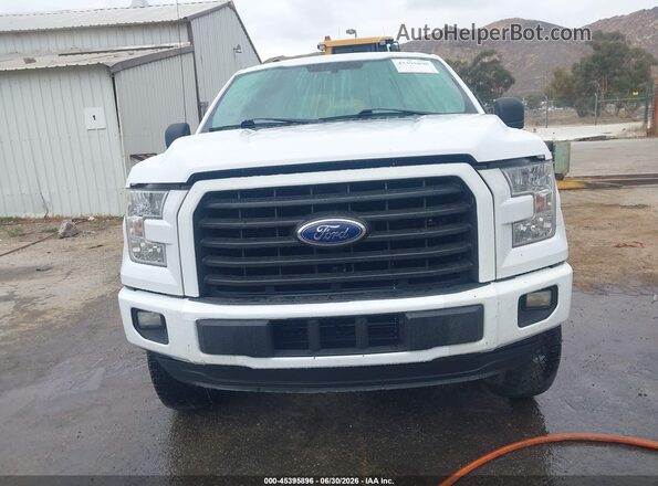 1FTEW1CP3HKD55148 2017 FORD F150 Белый Вид щитка приборов