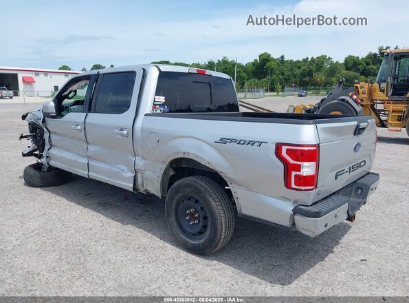 1FTEW1CP3JFE59301 2018 FORD F150 Silver Հետևի ձախ