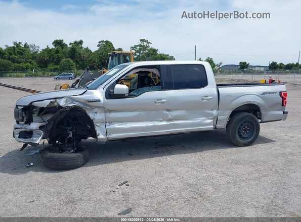 1FTEW1CP3JFE59301 2018 FORD F150 Silver Սալոնի 360 աստիճան տեսք