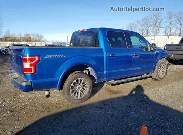 1FTEW1CP3JKD22141 2018 FORD F150 Blue 