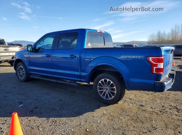 1FTEW1CP3JKD22141 2018 FORD F150 Blue 